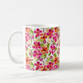 Penelope Waterverf Floral Artistic Koffiemok (Links)