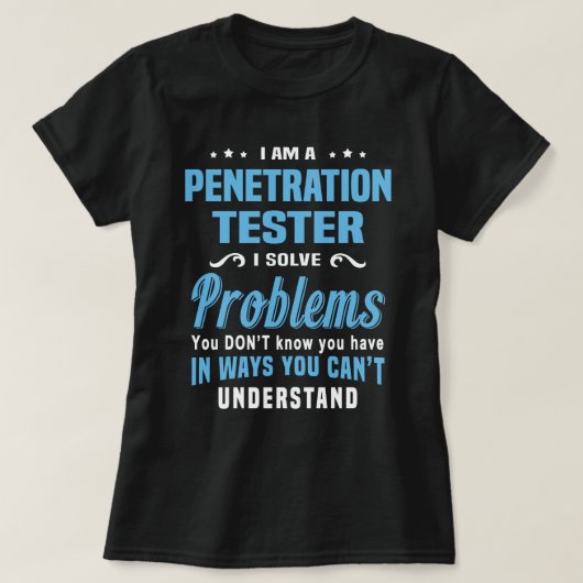 Penetratietest T-shirt (Design voorkant)