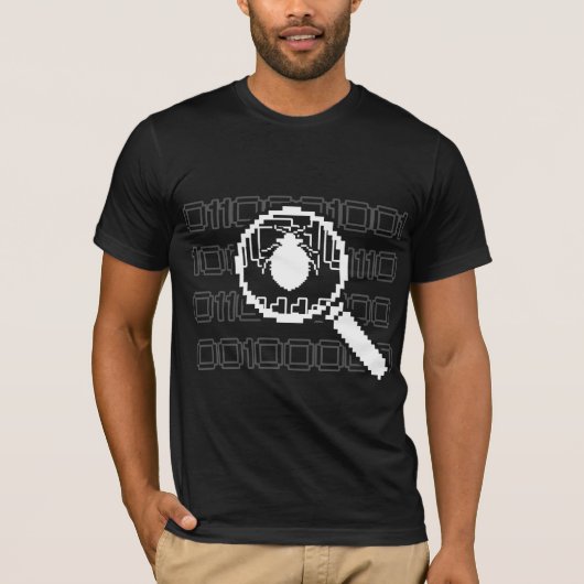 Penetratietestester (alleen binair en insect) symb t-shirt (Voorkant)