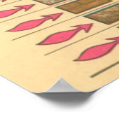 penetrerende straling poster (Hoek)