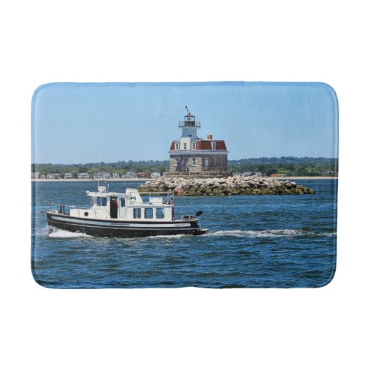 Penfield Reef Lighthouse, Connecticut Bath Mat (Voorkant)