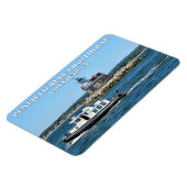 Penfield Reef Lighthouse, Connecticut Flexi Magnet Magneet (Linkerzijde)