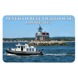 Penfield Reef Lighthouse, Connecticut Flexi Magnet Magneet