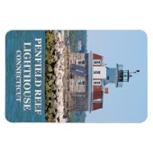 Penfield Reef Lighthouse, Connecticut Flexi Magnet Magneet (Horizontaal)