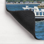 Penfield Reef Lighthouse, Connecticut Mousepad Muismat (Hoek)