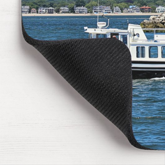 Penfield Reef Lighthouse, Connecticut Mousepad Muismat (Hoek)