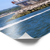 Penfield Reef Lighthouse, foto van Connecticut Foto Afdruk (Hoek)