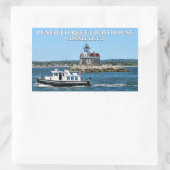 Penfield Reef Vuurtoren, Connecticut Stickers (Tas)