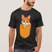 Pengal Cat in Pocket Bengal Cat Costume Bengal Cat T-shirt (Voorkant)