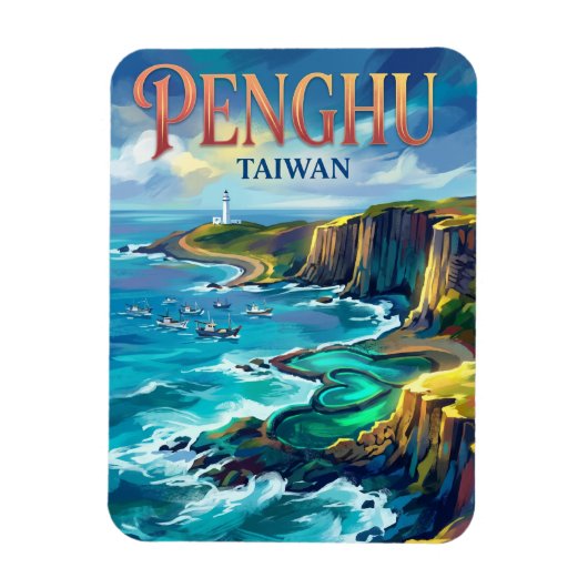 Penghu-eilanden Taiwan Magneet (Verticaal)