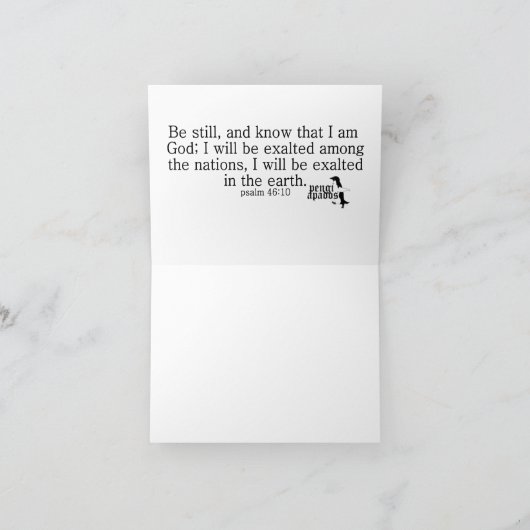 Pengi Apados is nog notecard Kaart (Binnen)