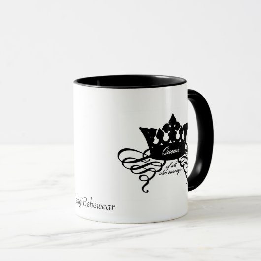 Pengi Bebekleding mok koningin (Voorkant rechts)