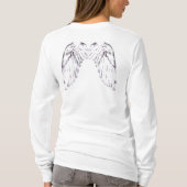 Pengi Bebewear Angels bij vrouwelijke hoodie T-shirt (Achterkant)