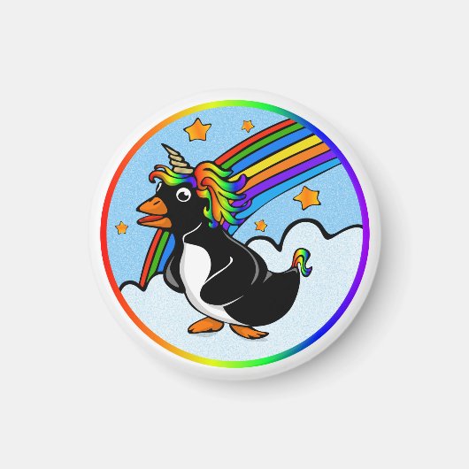 Pengicorn Round Magnet (Voorkant)