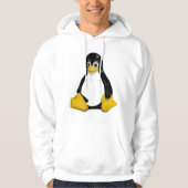 Pengiun Afbeelding op een trui!!! :) Hoodie (Voorkant)