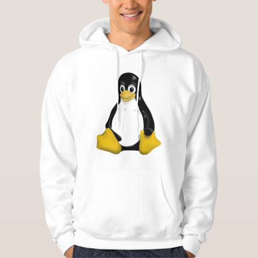 Pengiun Afbeelding op een trui!!! :) Hoodie (Voorkant)