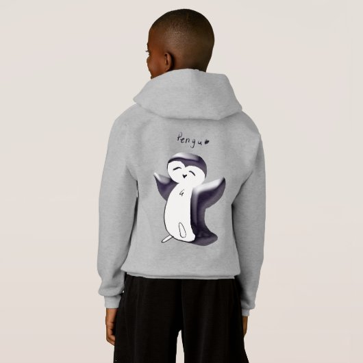 Pengu Happy Penguin Fun Club (Black-G) Kinder (Achterkant volledig)