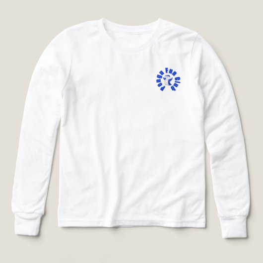 Pengu Happy Penguin Fun Club (Blue-W) Long-sleeve (Voorkant)