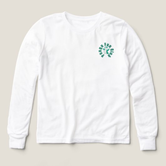 Pengu Happy Penguin Fun Club (Green-W) Long-sleeve (Voorkant)