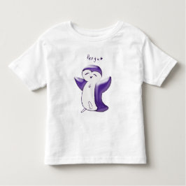 Pengu Happy Penguin (Violet) Peuter Tshirt