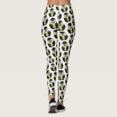 pengu pengu penguin patroon voor leggings (Achterkant)