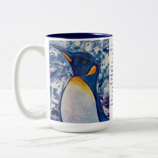 Penguin 15oz mok voor deb. (Links)