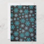 Penguin 2e verjaardag Uitnodiging Chalkboard (Achterkant)