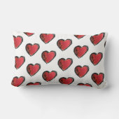 Penguin 40th ruby bruiloft kussen (Achterkant)