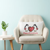 Penguin 40th ruby bruiloft kussen (Stoel)