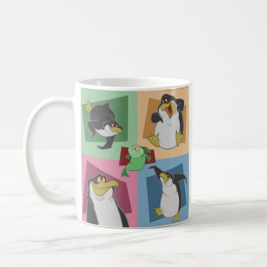 Penguin 4 Squares Mok (Links)