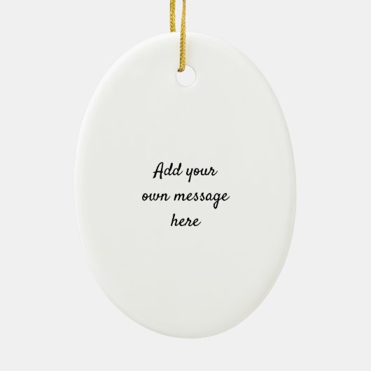 Penguin 65th sapphire bruiloft keramisch ornament (Achterkant)