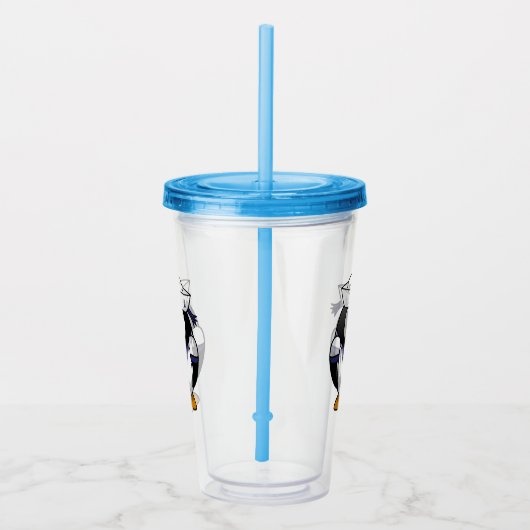 Penguin Acryl Drinkbeker (Rechts)