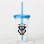 Penguin Acryl Drinkbeker (Voorkant)