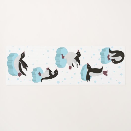 Penguin Adelie Yoga mat (Achterkant (horizontaal))