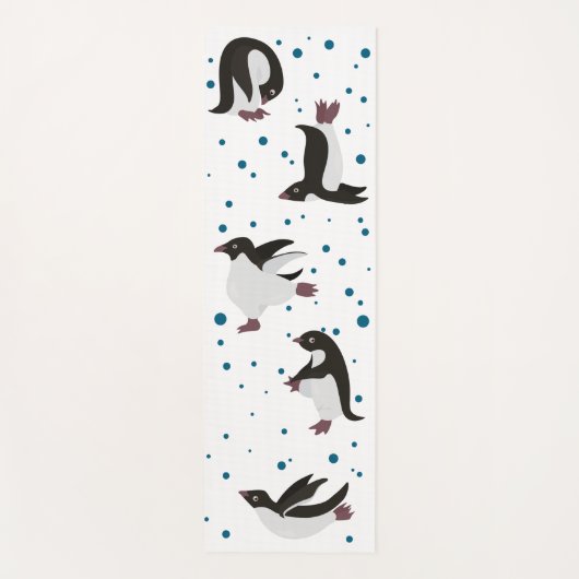 Penguin Adelie Yoga mat (Voorkant)