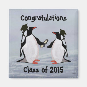 Penguin Afstuderen Magnets Magneet