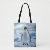 Penguin All-Over Print Tote Bag (Voorkant)
