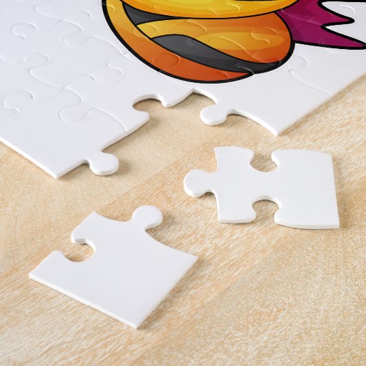 Penguin als astronaut in Suit Legpuzzel (Zijkant)