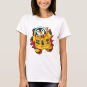 Penguin als astronaut in Suit T-shirt (Voorkant)