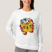 Penguin als astronaut in Suit T-shirt (Voorkant)