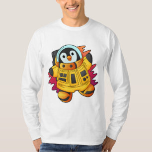 Penguin als astronaut in Suit T-shirt