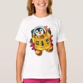 Penguin als astronaut in Suit T-shirt (Voorkant)