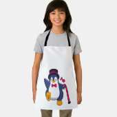 Penguin als Groom met Stropdas Schort (Insitu)