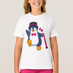 Penguin als Groom met Stropdas T-shirt