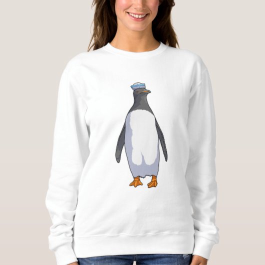 Penguin als Sailor met Pet Trui (Voorkant)