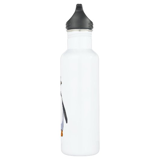 Penguin als Sailor met Pet Waterfles (Rechts)