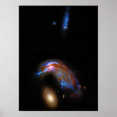 Penguin and Egg - Interaction Galaxy Duo, Arp 142 Poster (Voorkant)