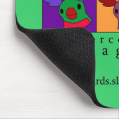 Penguin Art Mousepad Muismat (Hoek)