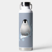 Penguin Art Nouveau Sneeuwvlokken. Waterfles (Voorkant)