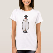 Penguin as Gentleman met Pet T-shirt (Voorkant)